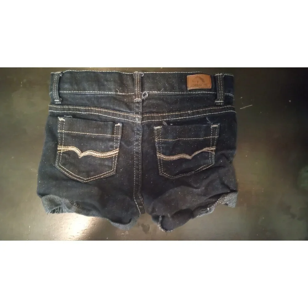 Jordache girls dark‎ wash jean shorts